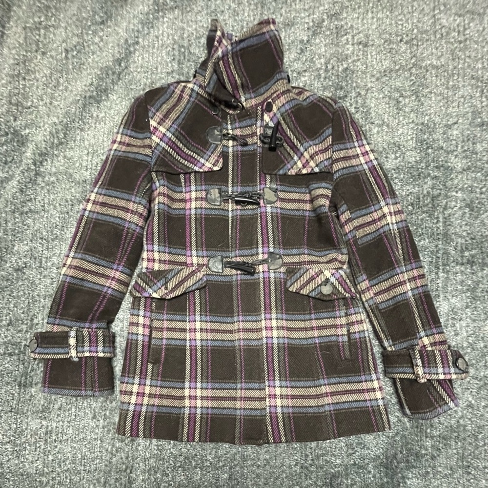 Route 66 Multicolor Plaid Jacket